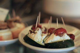 A Locals' Guide to Venice During the 2017 Biennale - Photo 11 of 12 - Shown here is cicchitti in Venice, the local tapas found at bars.