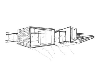 How to Work with an Architect - Photo 3 of 5 - Hand-sketched Conceptual Design 