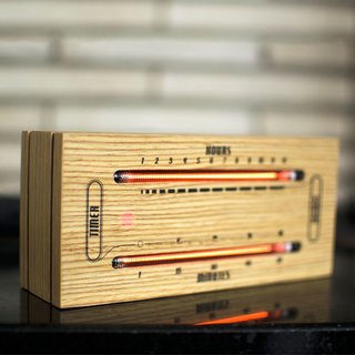 The Luminous Electronic Bargraph Clock - Photo 2 of 3 -