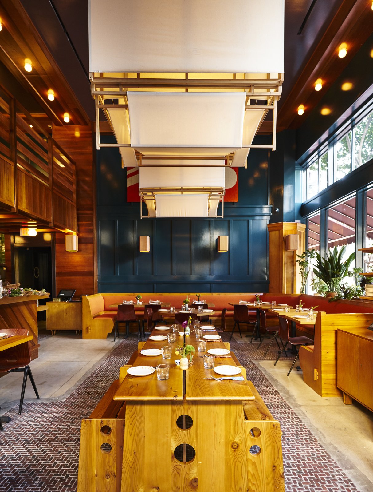 a 1920s office building is revamped as a craftsman-inspired hotel a 1920s office building is revamped as a craftsman-inspired hotel