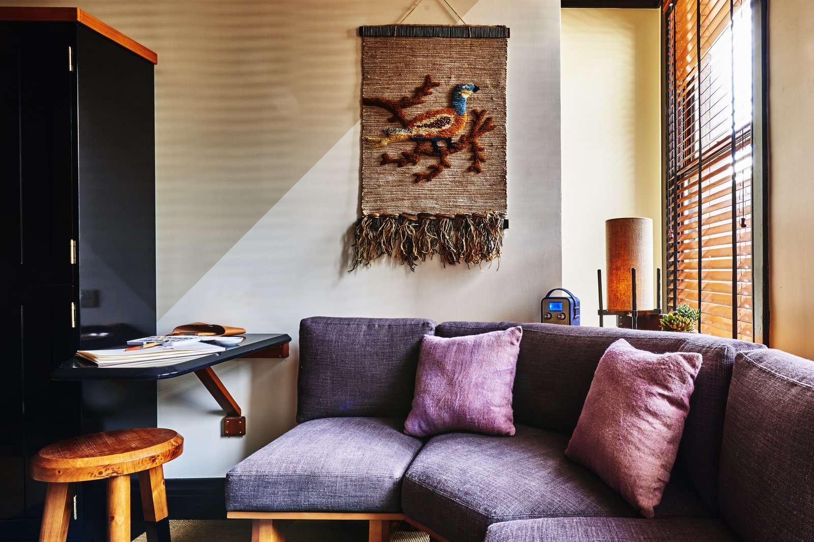 a 1920s office building is revamped as a craftsman-inspired hotel a 1920s office building is revamped as a craftsman-inspired hotel