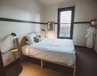 A Chic Portland Hotel Offers Lodging As Affordable as $35 a Night - Photo 7 of 10 - A variety of guest bedrooms fill the top three floors in a configuration that closely matches the original plan of the hotel. 