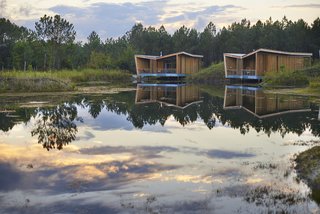 Harmonizing With Nature, These Eco-Huts Offer Respite in the Heart of France - Photo 3 of 10 -