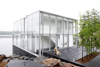 This Mesmerizing Glass House Is Also a Photographer's Lakeside Studio - Photo 1 of 13 -