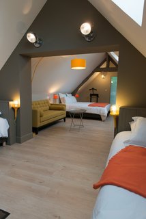 Housed in a renovated 1920s barn, Plume & Coton boasts an elegant French style. 
