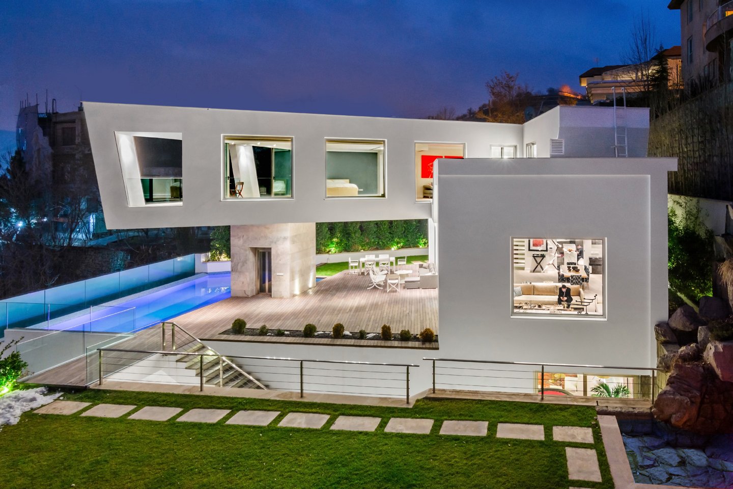 Lavasan Villa Modern Home in Lavasan, Tehran Province, Iran on Dwell