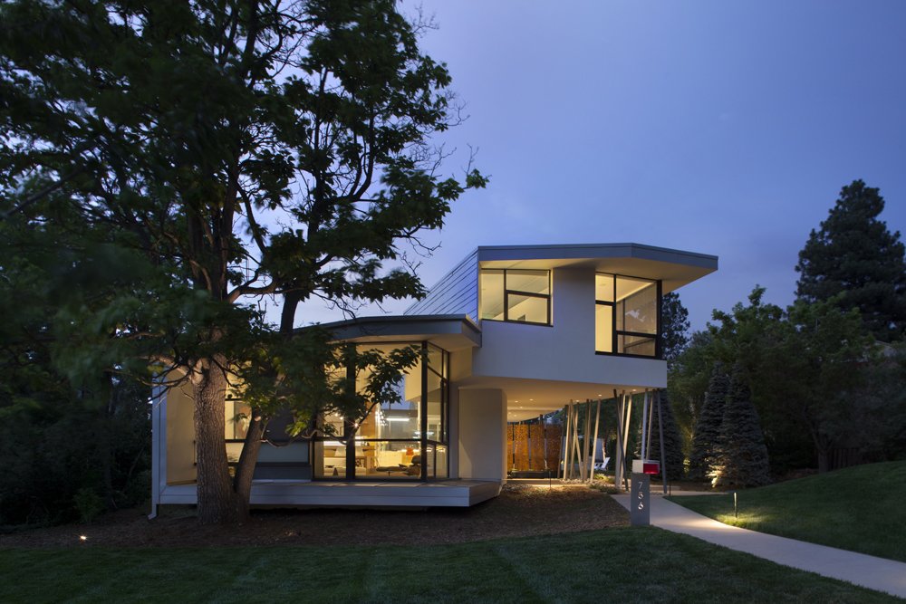 Arch11-designed home at the base of Chautauqua Park in Boulder, CO