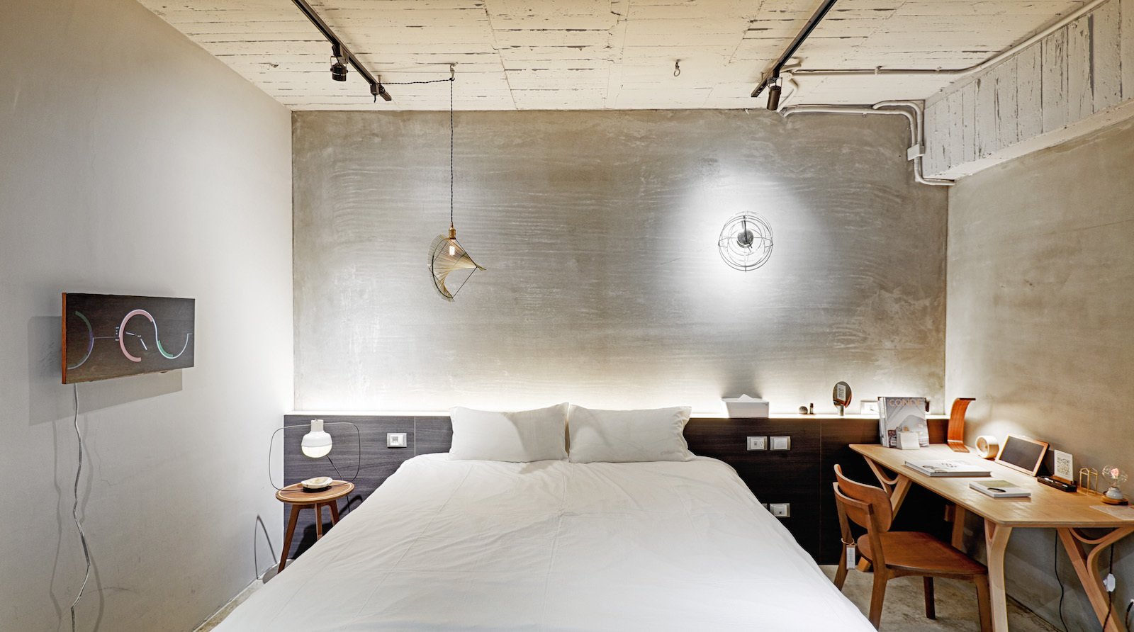 Each of the hotel’s five rooms is carefully curated with handpicked design objects that guests are encouraged to use—unlike most design hotels, the art here isn’t just eye candy. A scan of a QR code pulls up the design products in each room with descriptions and purchasing options.