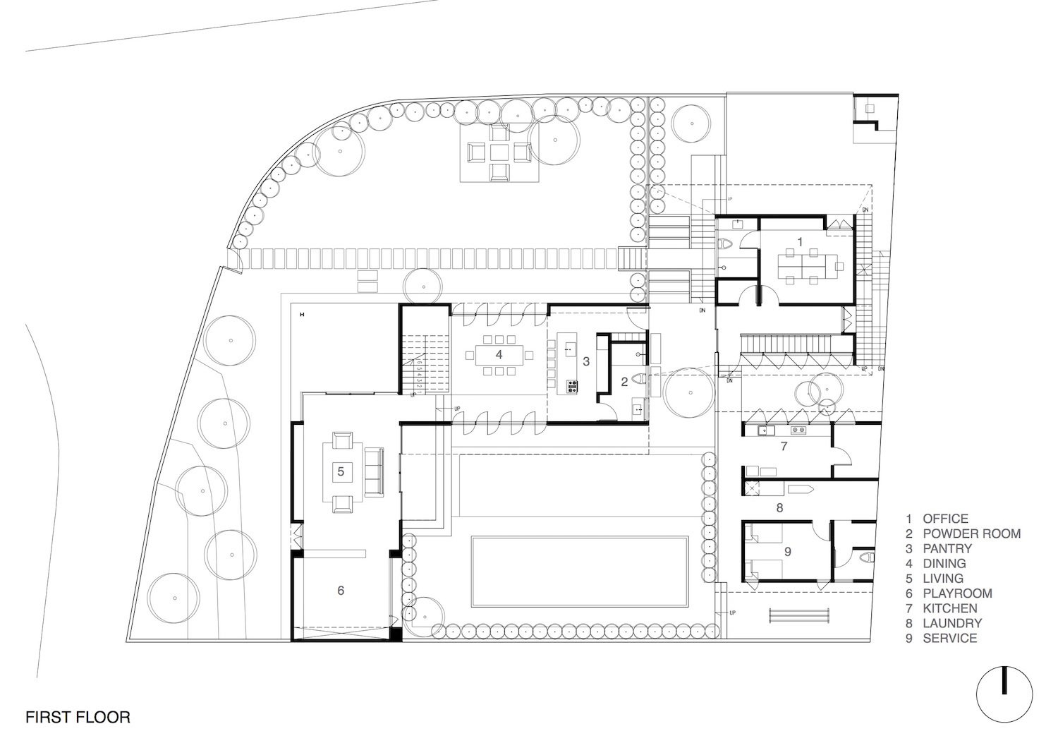 House of Inside and Outside First Floor