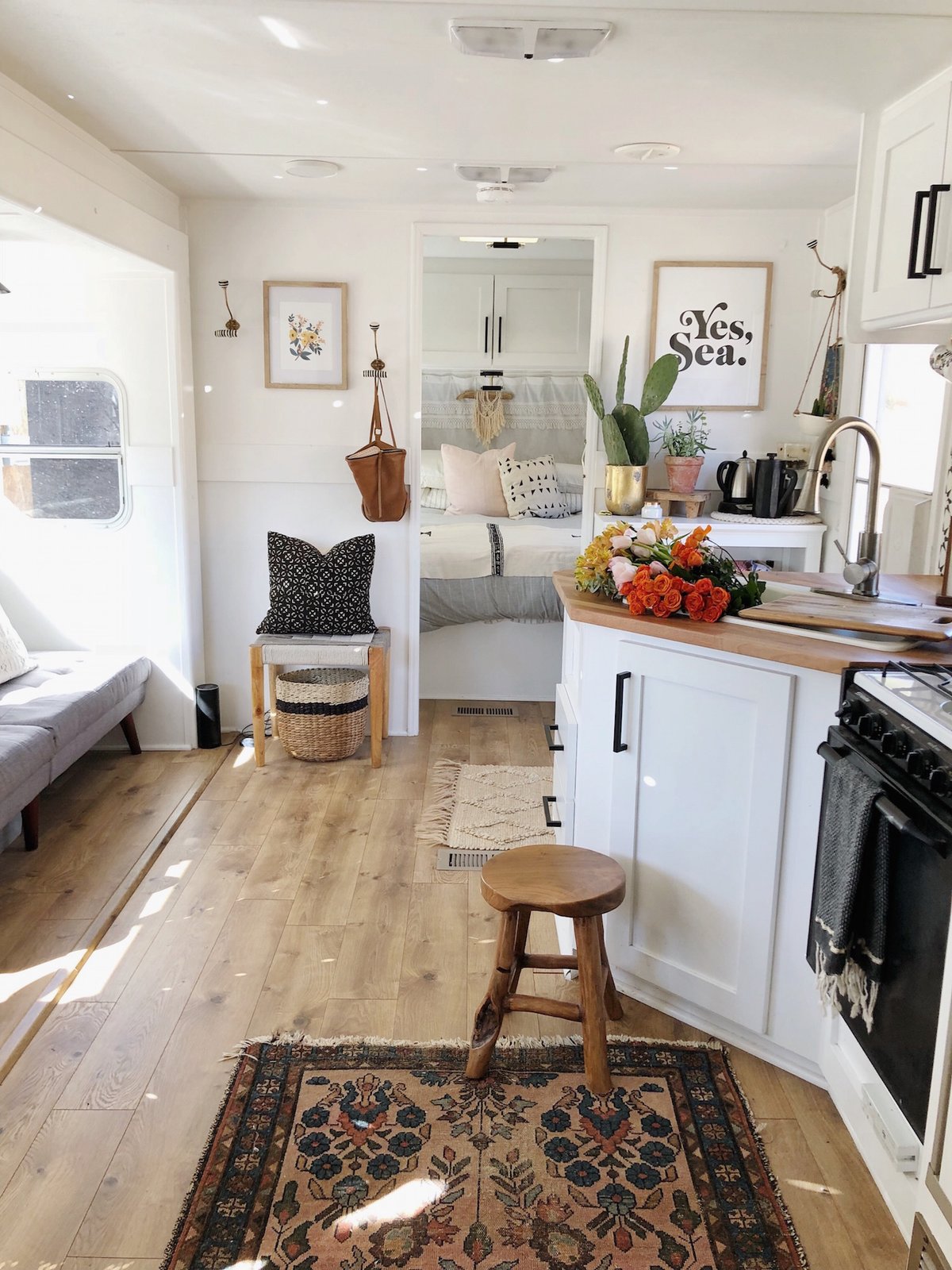 A Couple Spend 3K To Turn An Old RV Into Cozy Home For Five A Couple Spend 3K To Turn An Old RV Into Cozy Home For Five