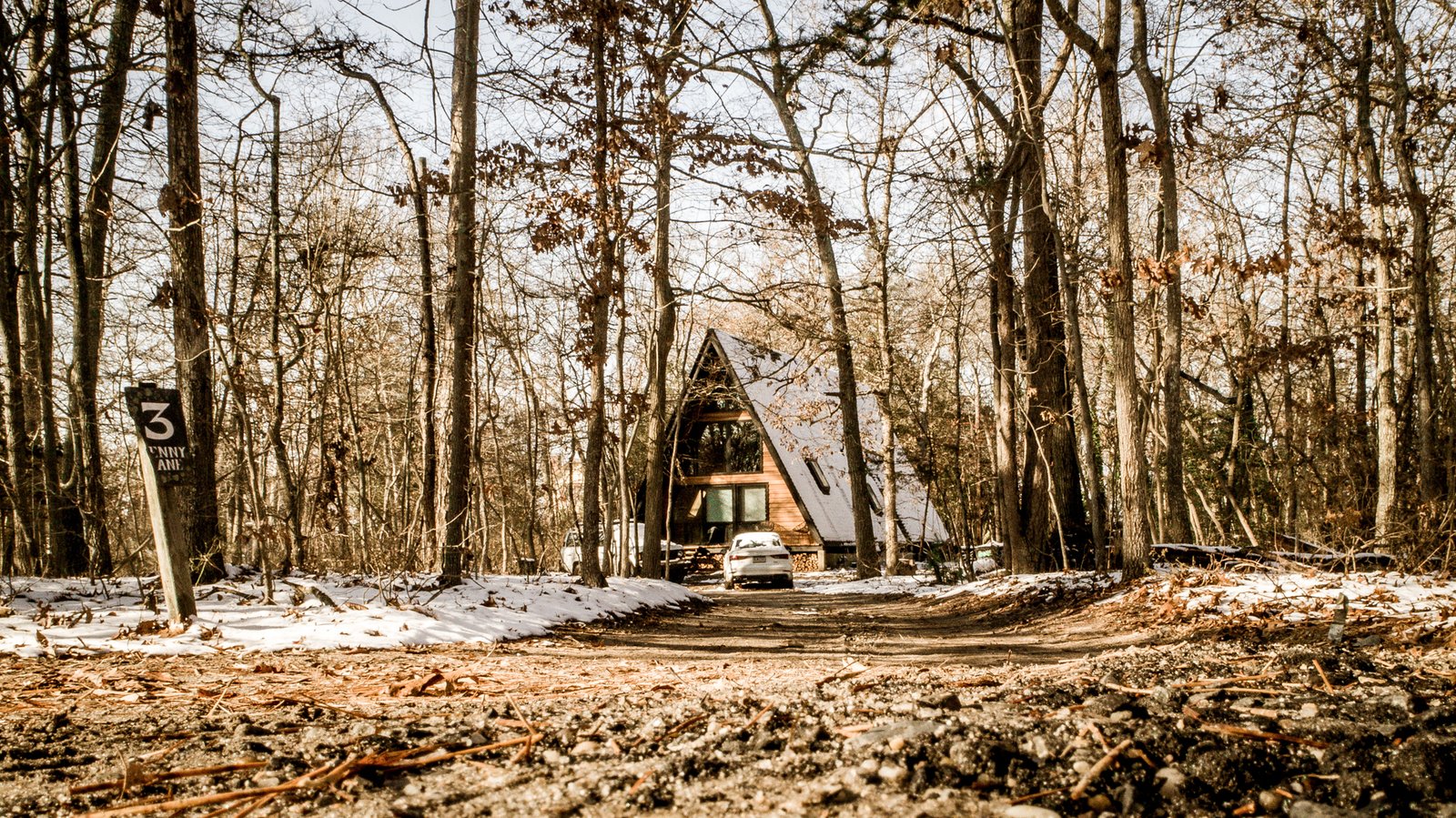 A-Frame Entrance and Facade