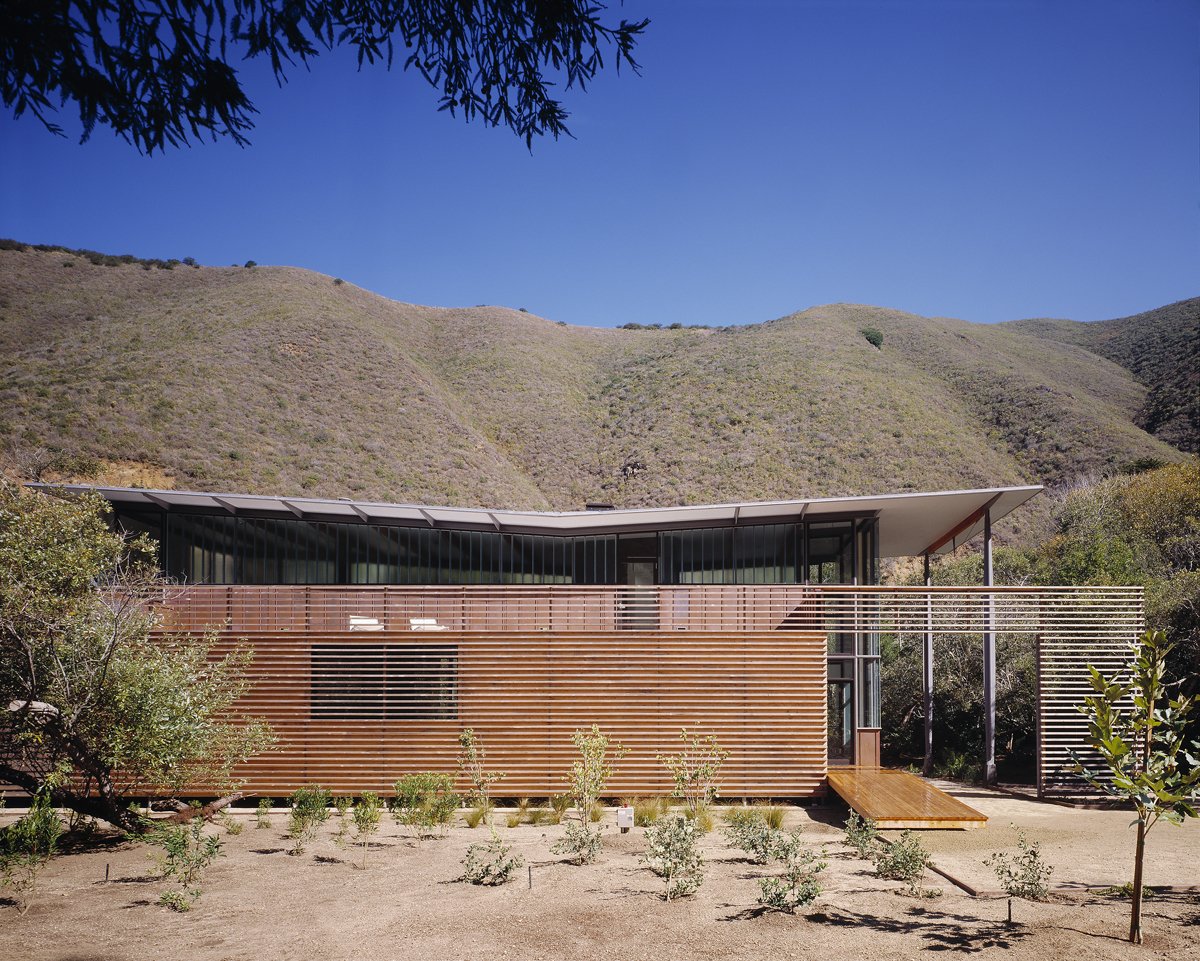Front facade of the house