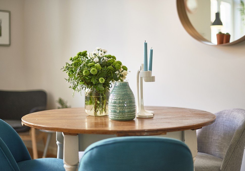 After: dining area