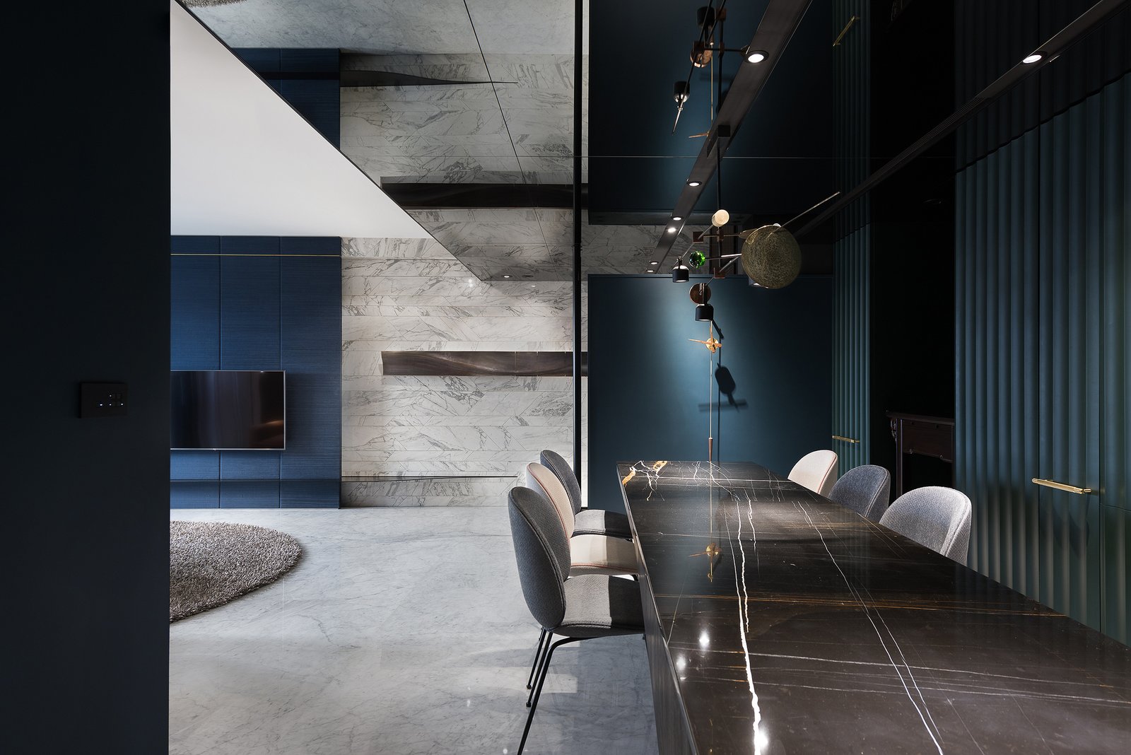 Dining Room & Living Room