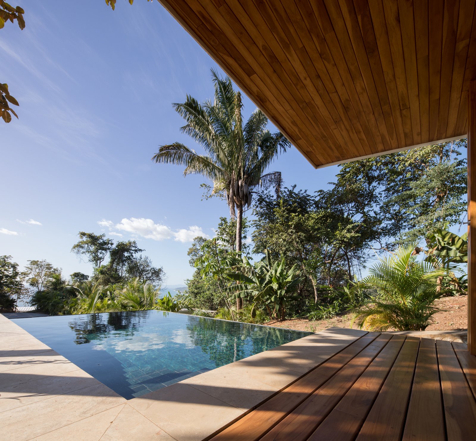 Deck and small pool