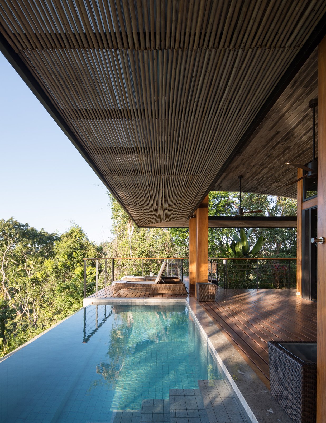 Pool and deck view
